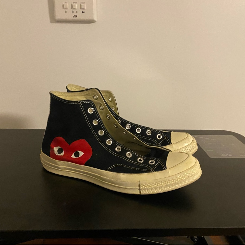 Converse Chuck Taylor All Star 70 Hi
Comme des Garcons PLAY Black size 10.5